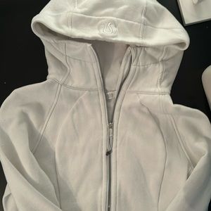 Lululemon Scuba White Full Zip